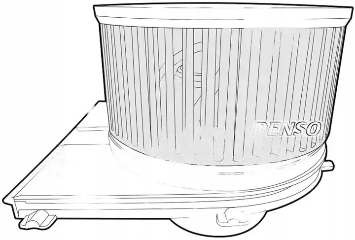 фото №1, Воздуходувка вентилятор воздуховод dea02004 denso