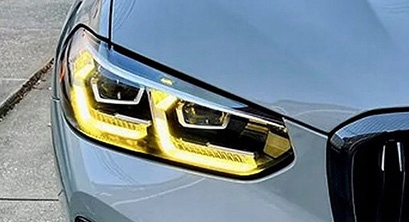 фото №1, Модуль csl жовтий drl do bmw x3/x4/ix3/x3m/x4m laser/adaptive led