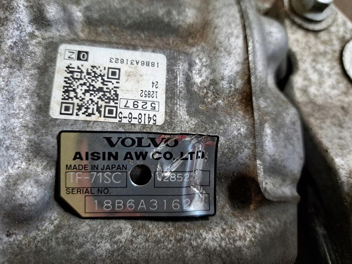 фото №8, Коробка передач автоматическая volvo v70 iii s60 ii s80 v60 xc40 v40 ii 1.5 t ford