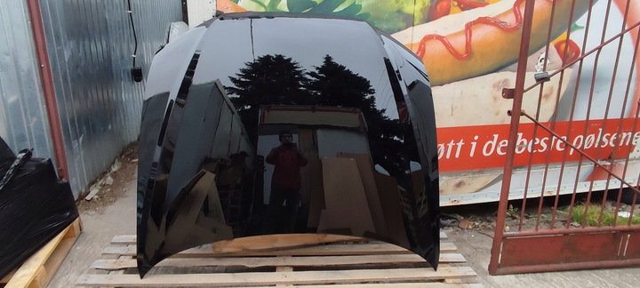 фото №1, Капот крышка сталь стальной audi a6 c8 od 03.2018r код краски ly9t