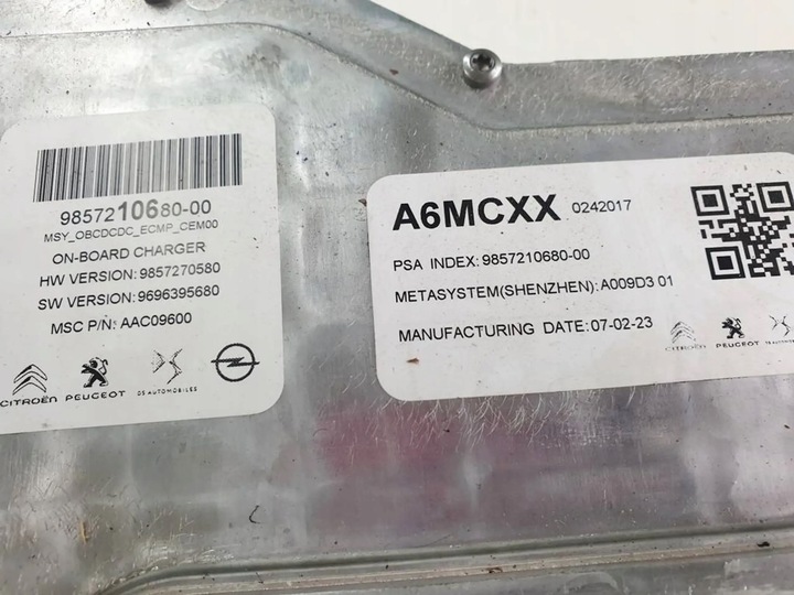 фото №7, Citroen c4 iii e-c4 23r перетворювач інвертор інвертор