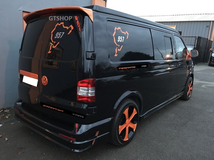 фото №1, Vw t5 спойлер козырёк спойлер extrime na дверь gt shop