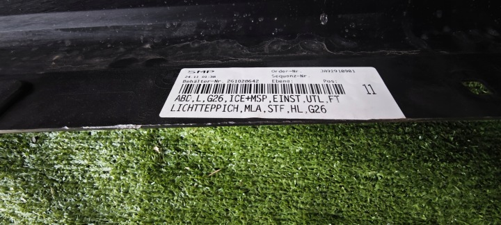 фото №13, Молдинг порогова ліва bmw 4 g26 м-пакет led