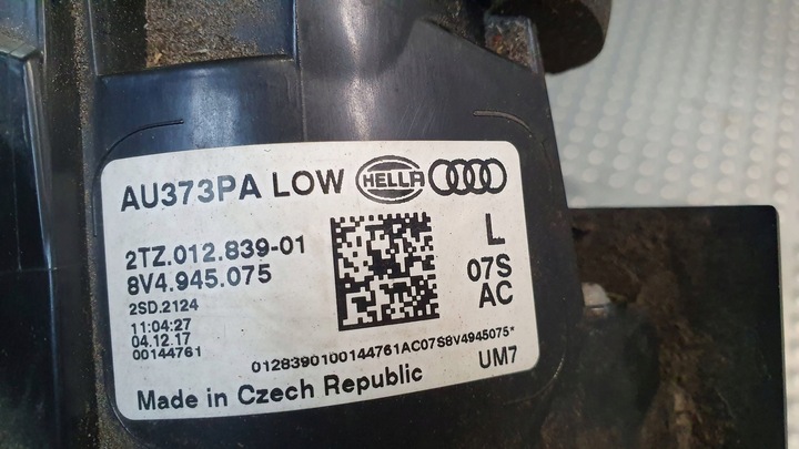 фото №7, Лампа зад левая audi a3 рестайлинг sportback 8v4945075 16-