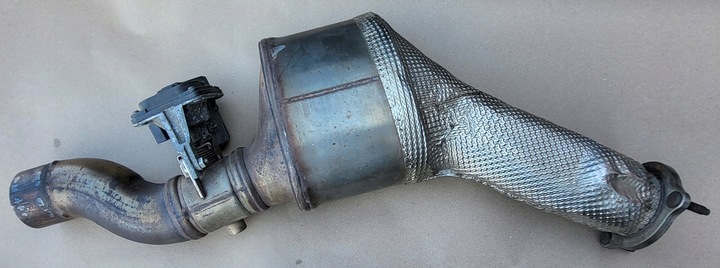 фото №7, Катализатор фильтр dpf дроссельная заслонка audi a4 a5 b8 a6 a7 4g 2.0 tdi оригинальный номер