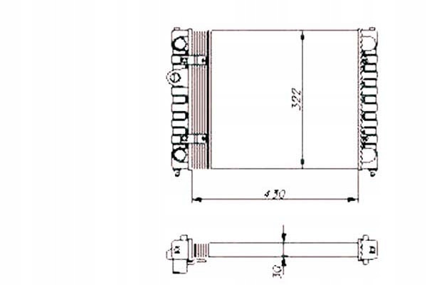 фото №2, Nrf радіаторів двигуна 126005 302006