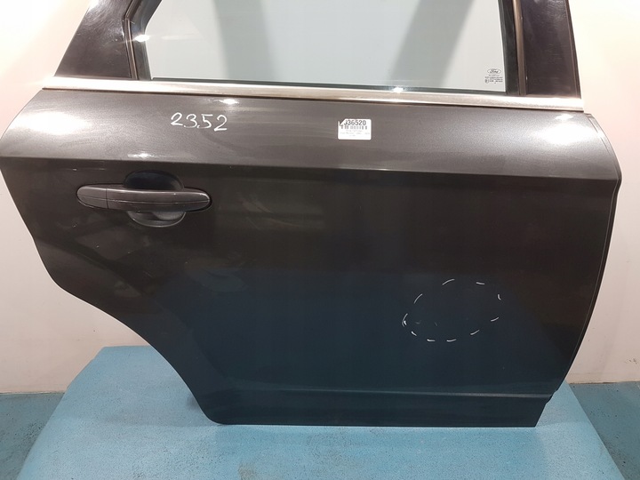 фото №3, Ford mondeo mk4 liftback двері зад праві sea сірий металік