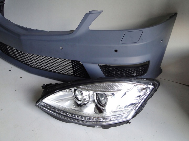 фото №10, Mercedes s 221 w221 бампер переднее 63 amg рестайлинг