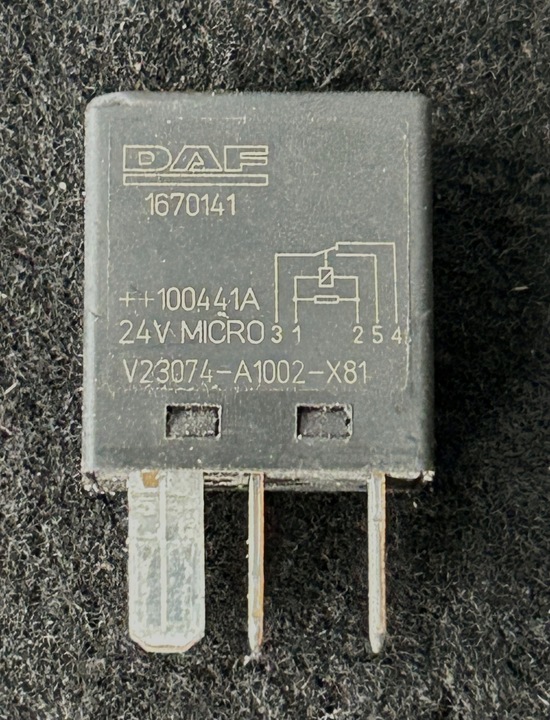 фото №1, Реле daf xf cf 106 1670141