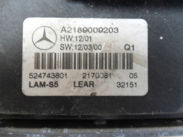 фото №8, Блок розжига mercedes оригинал  ml w166 gl x166 a2189009203