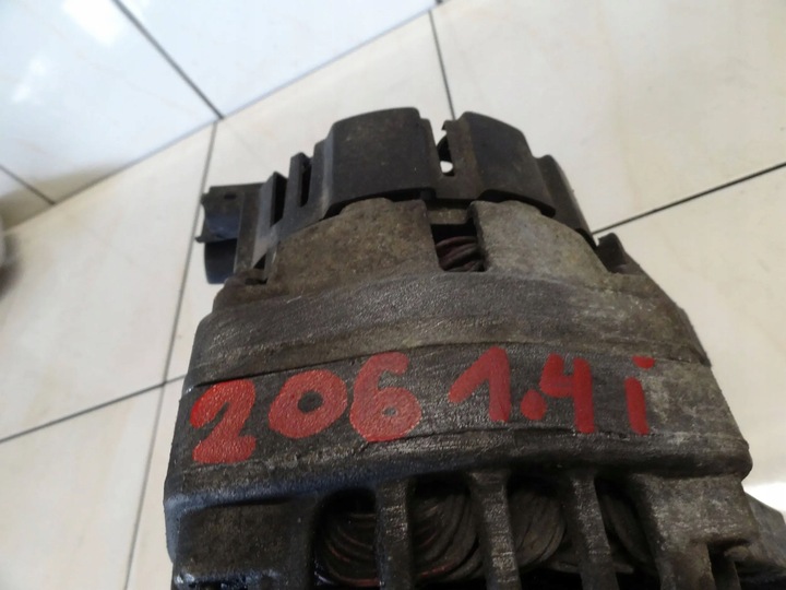 фото №7, Peugeot 206 1.4 b 2004 генератор 9642879980