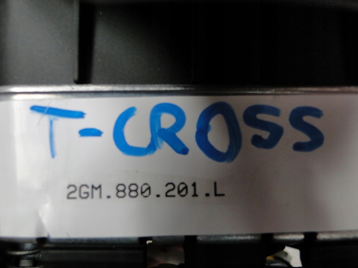 фото №13, Панель консоль подушка безпеки vw t-cross 2gm podrapana 2gm880204e 2gm880201l