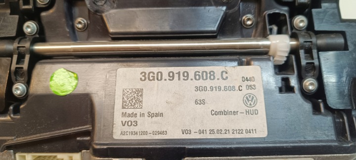 фото №7, Vw passat b8 / arteon 15-24 head up дисплей 3g0919608c оригинал