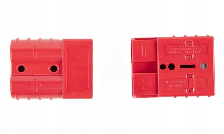 фото №12, Разъём соединитель тип anderson sb50a красная