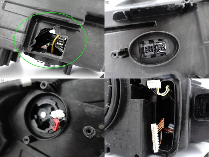 фото №11, Bmw 6 f06 f12 f13 лампа ксенон + led некорректируемая левая перед европа