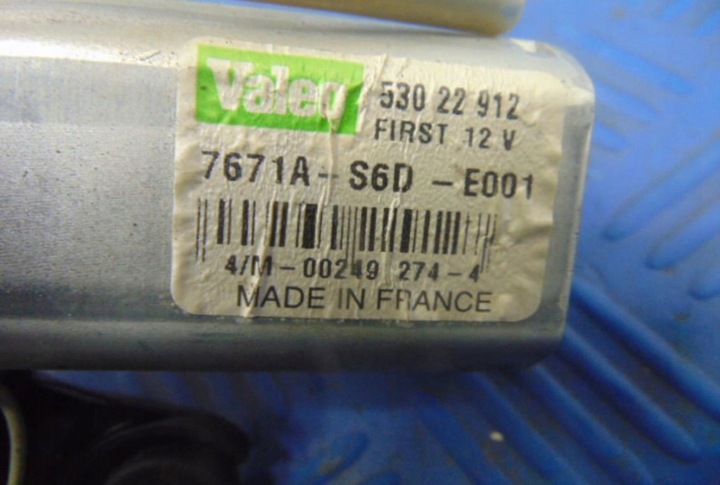 фото №6, Honda civic vii рестайлинг 1.6 16v моторчик дворник перед