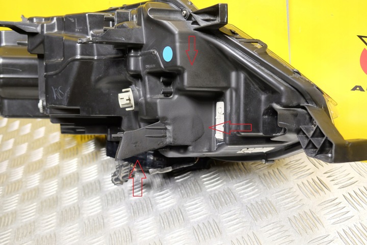 фото №10, Nissan x-trail t32 rogue рестайлінг 2018- фара лампа повний led ліва usa