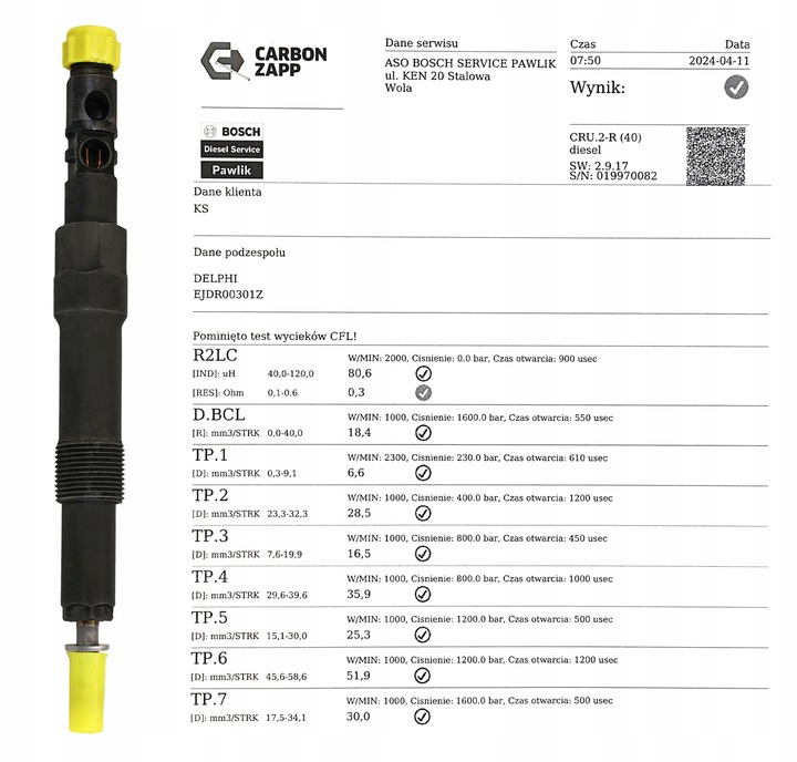 фото №2, Форсунка інжектор ford mondeo mk3 ! naj. якість!!