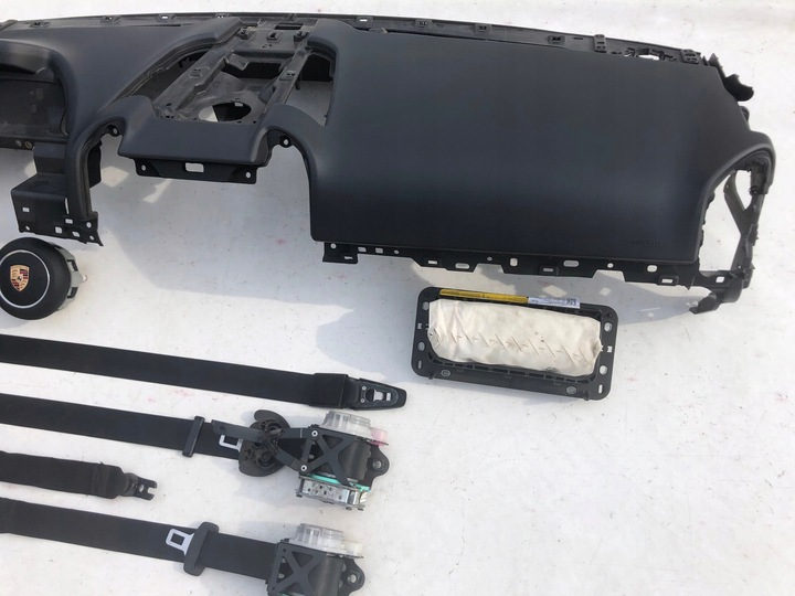 фото №9, Porsche cayene 7p панель капот консоль подушки