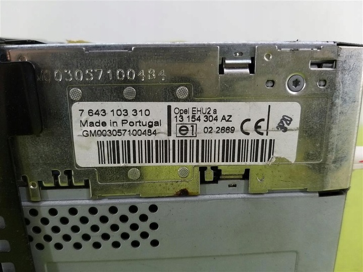 фото №11, Радио+ дисплей заводские opel astra iii h blaupunkt cd30mp3 13154304