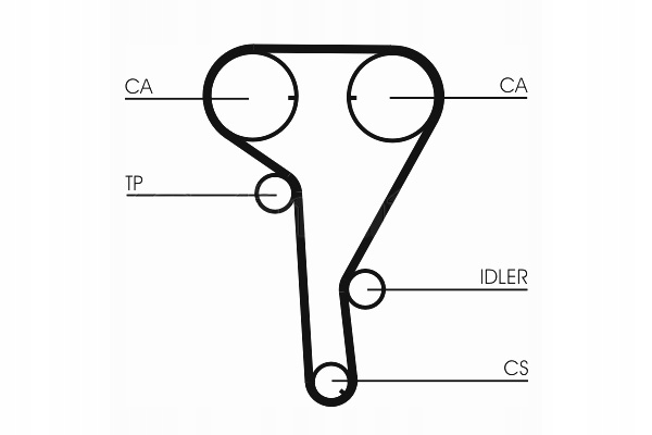 фото №2, Continental ct1077 лента распределительный вал