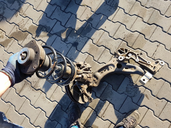 фото №3, Vw eos 06-10r 2.0 tdi амортизатор поворотна опора ліва перед