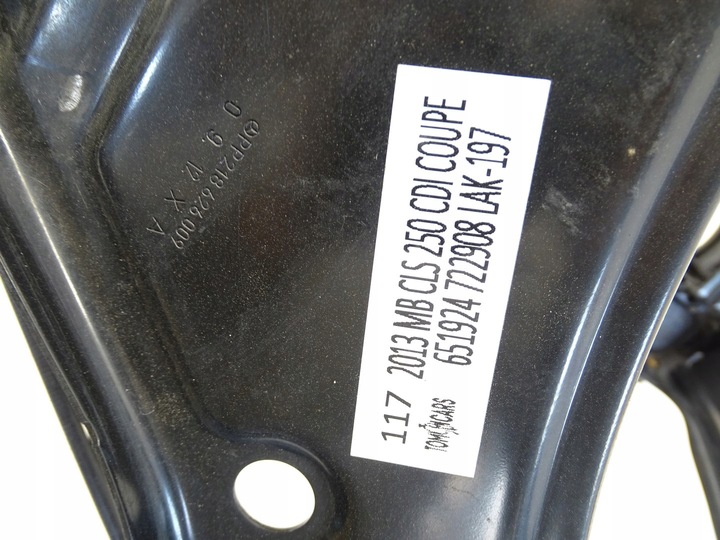 фото №13, Pas переднє балка радіатор комплект mercedes cls w218 250 2.2 cdi автомат