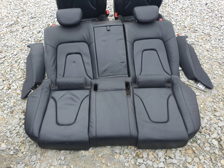 фото №16, Audi a4 b8 a5 сидіння спортивні чорна шкіра підігрів!!! електрика!!!
