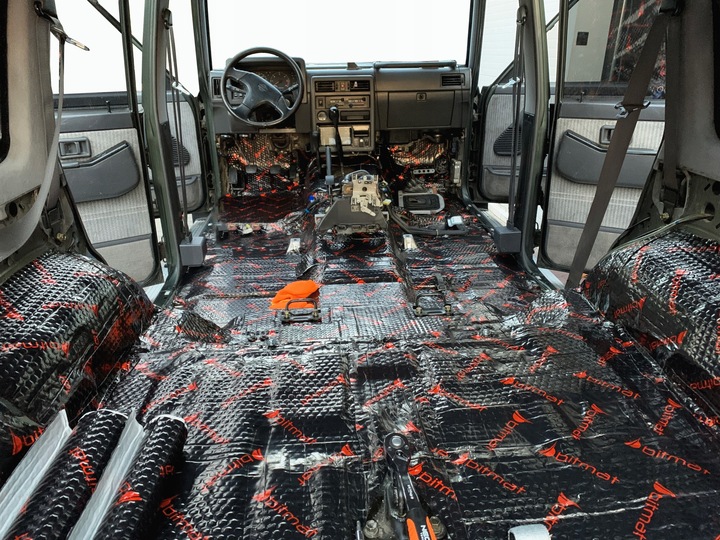 фото №12, Ab-25 premium легкий килимок шумопоглинаюча butylowa do автомобіля wibro ізоляція