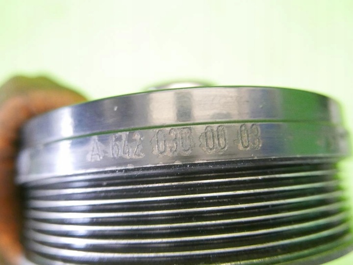 фото №9, Колесо ременное вала mercedes w211 e280 3.0 cdi v6 02-