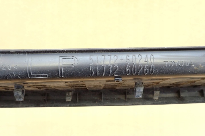 фото №10, Toyota land cruiser накладка порога ліва lh 2024- 51772-60260 51772-60240