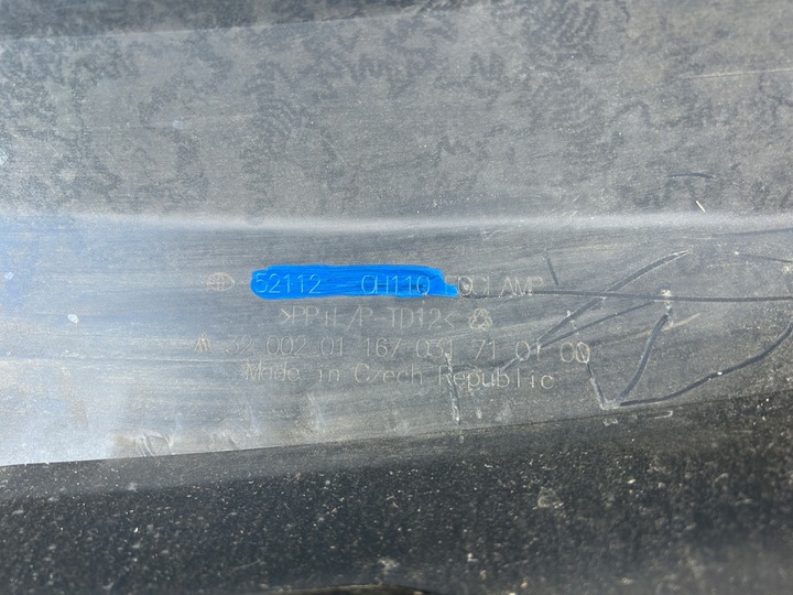 фото №8, Накладка спойлер бампер перед передня toyota aygo x 52112-0h110 познань