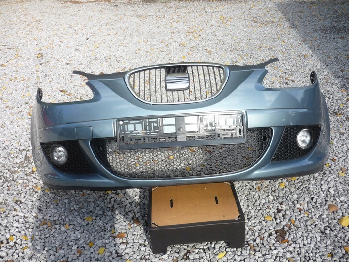 фото №12, Бампер перед комплектный seat altea toledo iii ls5v 2004-2009 хороший