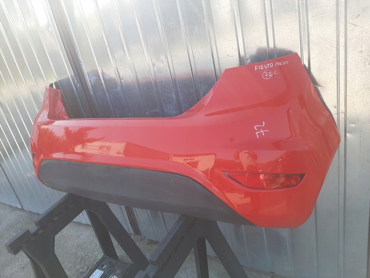 фото №10, Бампер задній ford fiesta mk7 vii рестайлінг 2012-2017 5 двері 5d колір nc