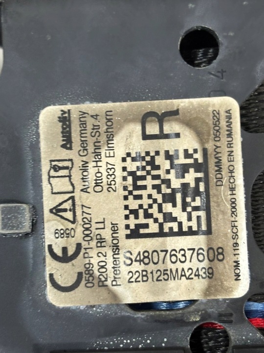 фото №12, Pas безпеки 5szt комплект bmw 3 g20 g21 м-пакет