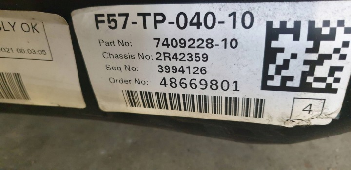 фото №8, Mini cooper f55 lci 2.0 бак пального bak 7409228