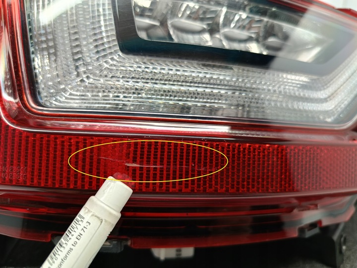 фото №3, Kia niro ii 22- лампа лівий зад ліва задня бампера led eu 92405-at110