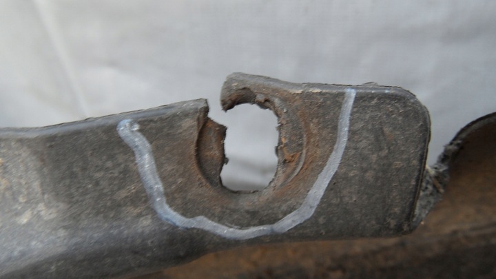 фото №6, Opel meriva b 11r подкрылок правые зад 13267685