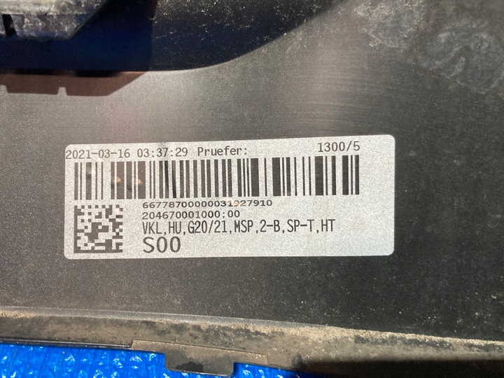 фото №12, Бампер задний bmw 3 g20 g21 м-пакет