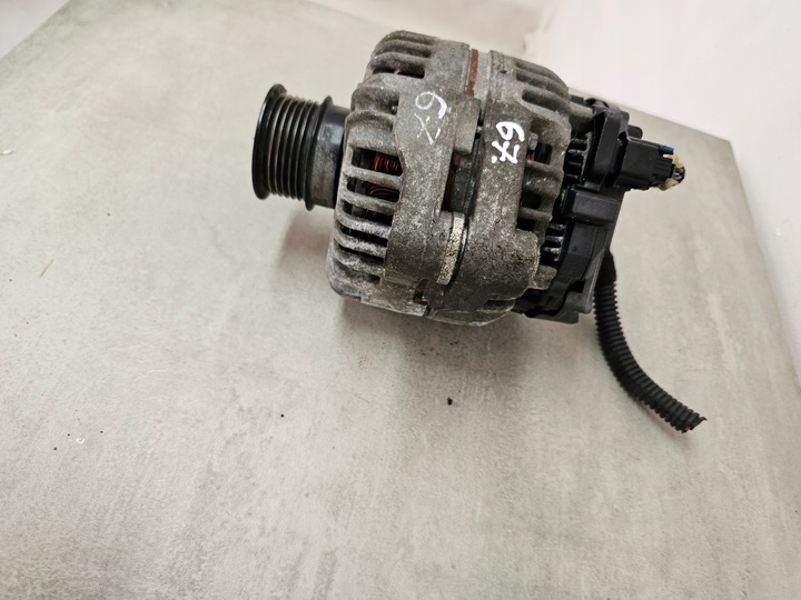 фото №3, Opel vectra c saab 93 1.9 cdti z19dt генератор 0124425096