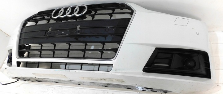 фото №10, Audi a4 b9 8w комплектный перед бампер лампы капот pas ls9r радары