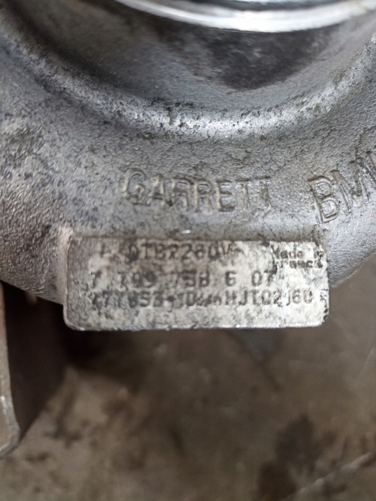 фото №12, Turbosrpężarka турбина turbo bmw 3,0 дизель n57 245km 7799758