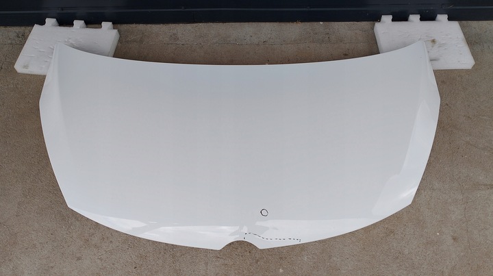 фото №8, Opel zafira c капот крышка двигателя белая красивая