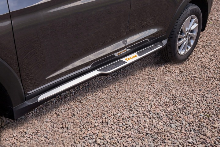 фото №5, Hyundai tucson iii tl 2015-2020 градусы боковые пороги автомобильные