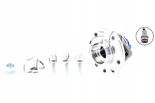 фото №2, Набір підшипник колеса з ступиця opel signum vectra c