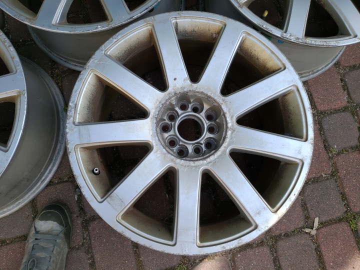 фото №14, 4x алюминиевый диск диск audi a3 8l 8p a4 a6 18" 5x100 5x112 et35 8 дюймов комплект