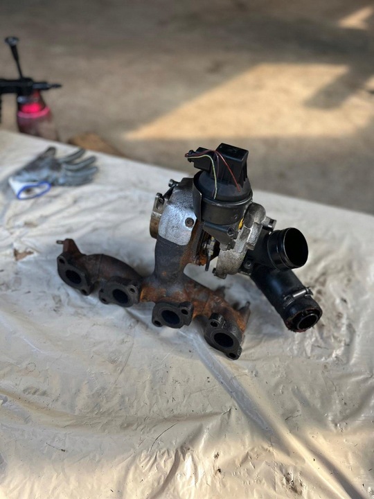 фото №5, Ts281 турбонагнетатель vw audi tdi 03g971858aa