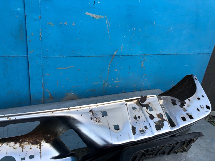 фото №11, Toyota tundra ii задній бампер хром 52105-0c130
