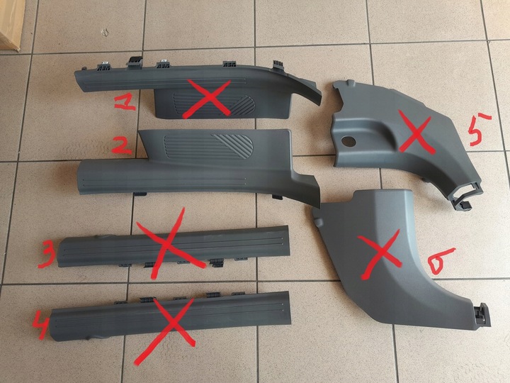 фото №1, Hyundai ioniq 5 ioniq5 v планка накладка порога заглушка захист na поріг