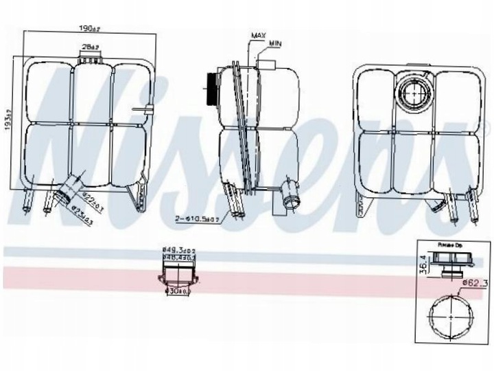 фото №2, Бачок расширительный ford c-max i mk1 1.6-2.0 focus ii mk2 1.4-2.0